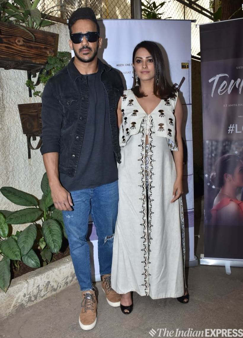 Anita Hassanandani and husband Rohit Reddy
