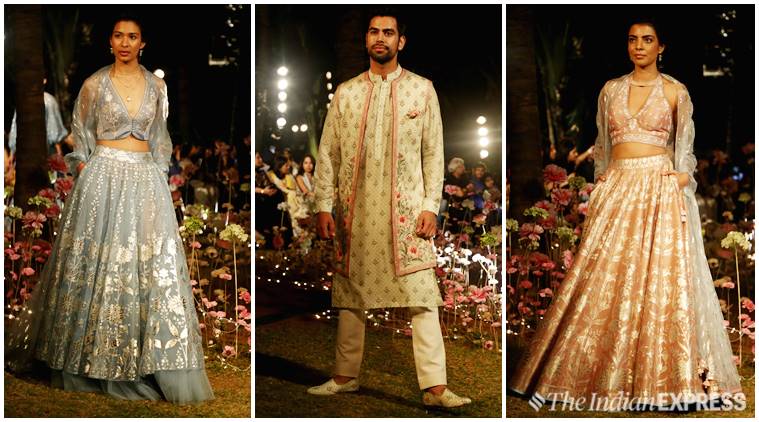 Anita Dongre, Anita Dongre x Tencel, Spring'/Summer'19 collection, Lakme Fashion Week Day 2, Lakme Fashion Week, Lakme Fashion Spring/Summer 2019, Tencel India, Anita Dongre Grassroot, Yami Gautam, Shayami Kher, Pooja Hegde, A Summer Reverie, Sustainable Fashion Day, indian express, indian express news