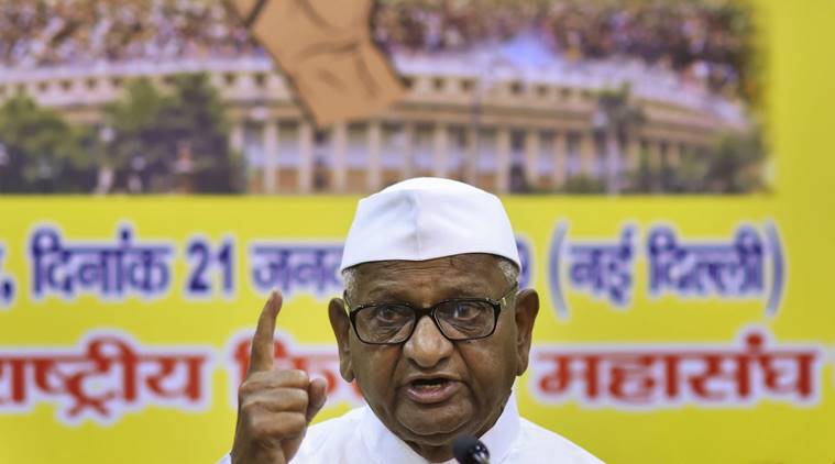 anna hazare, hunger strike, 5th day of hunger strike, anna hazare on hunger strike, mahartashtra news, indian express