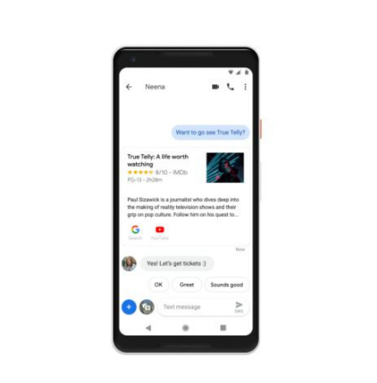 google assistant, google android message integration, google assistant message integration, google assistant into messaging, message assistant, google assistant into android message, android messagin app, android message
