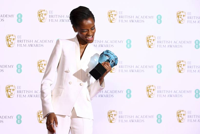 letitia wright bafta awards 2019
