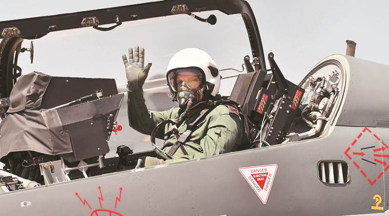 Aero India, 12th Aero India, HAL, Aero India show, Hawk 132 aircraft crash, IAF Jaguar, Tejas LCA, Sukhoi 30, Indian air force, indian express