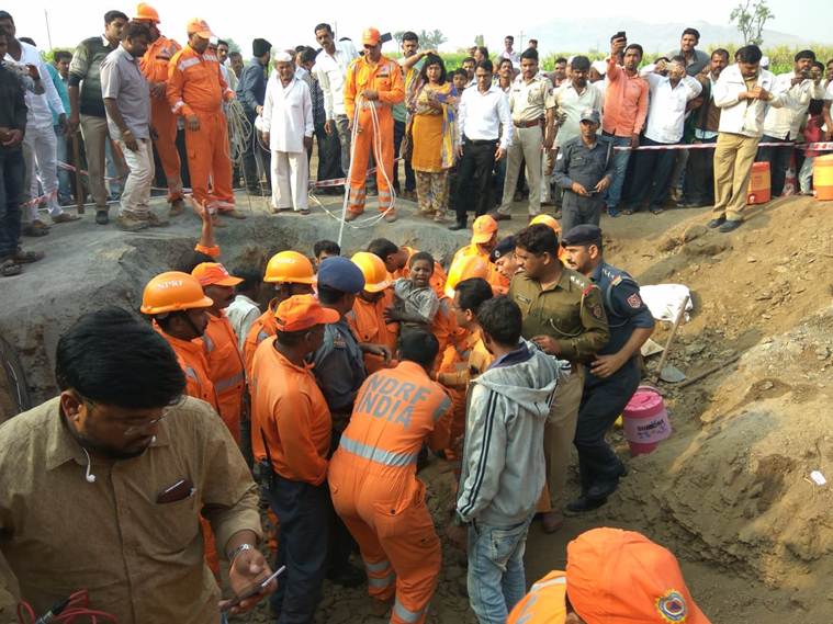 Pune: NDRF rescues boy from 200-ft deep borewell in 16-hour operation