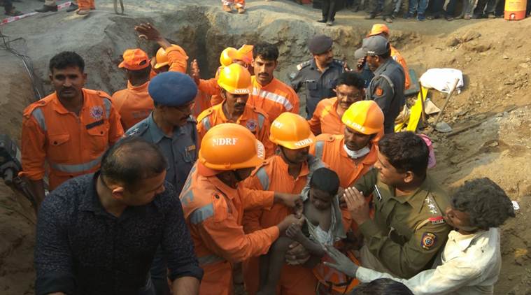 Pune: NDRF rescues boy from 200-ft deep borewell in 16-hour operation