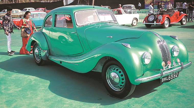 mumbai auto show, vintage cars, humber, stellite, minerva, cord, triumph, western indian automobile association, western indian automobile association auto show, bandra kurla complex, mmrda grounds, mumbai news, indian express