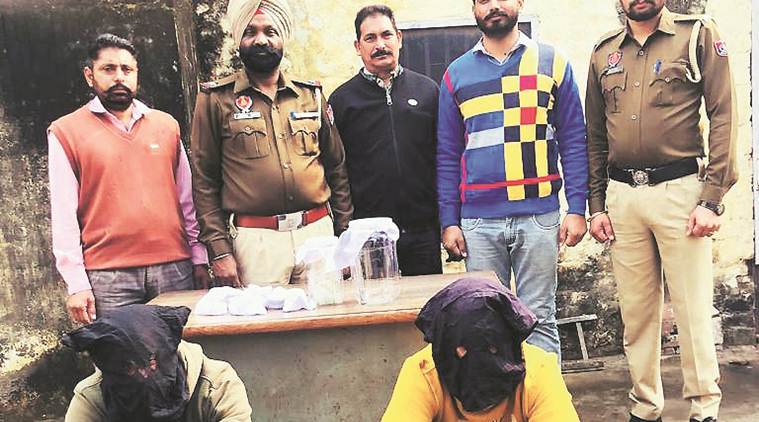 Mohali: CIA arrests two with 10 gm heroin, pistol, 3 live cartridges