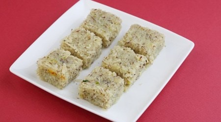 coconut barfi winter sweet recipe
