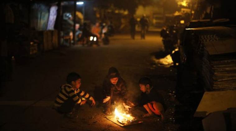 maximum temperature, maximum temperature in mumbai, maximum temperature drops in mumbai, lowets maximum temperature, hailstorms, northernly winds, santacruz, colaba, india meteorological department, mumbai news, indian express