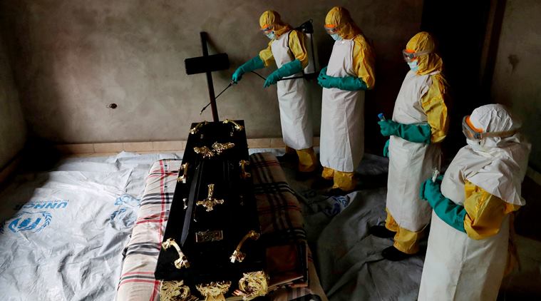 Ebola, Congo, Cong Ebola, Ebola Congo, Ebola outbreak, Ebola outbreak Congo, Cong ebola outbreak, Ebola deaths, Ebola congo deaths, Ebola Congo UN, WHO Ebola, WHO Ebola UN, World news, Indian express