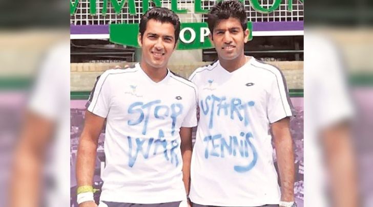 Indo-Pak Express vuelve a la cancha de tenis con mensaje de paz