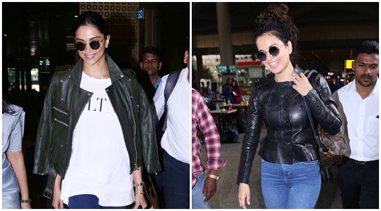 Kangana Ranaut spotted at the airport with a Louis Vuitton bag