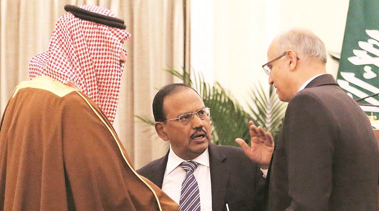 saudi prince in India, Saudi Arabia Prince in India, PM modi, PM Modi meet Saudi Arabia Prince, ajit doval, Modi Saudi Arabia Prince, Mohammad Bin Salman