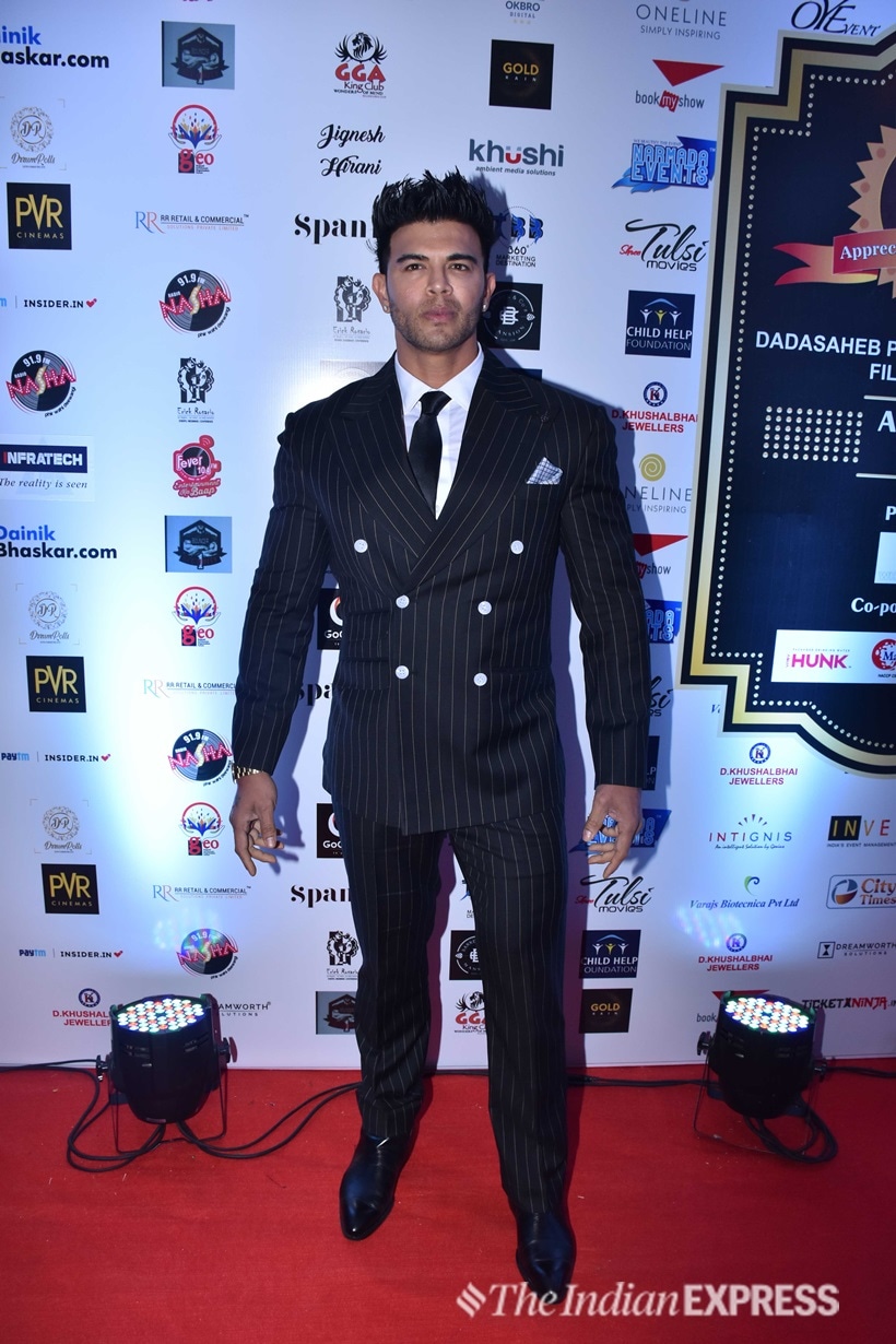 Sahil Khan at Dadasaheb Phalke International Film Festival 2019