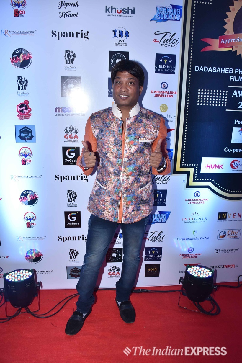 Sunil Pal at Dadasaheb Phalke International Film Festival 2019