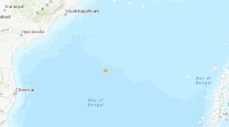 Chennai earthquake, earthquake, quake in chennai, tremors in chennai, chennai tremors, tamil nadu news, chennai news, Bay of Bengal earthquake, earthquake in Bay of bengal, Chennai quake