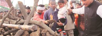 Meerut: BJP leaders blame RLD for trouble at soldier’s cremation