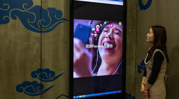 facebook, china, internet, facebook in china, xi jinping, shenzhen, facebook ads, facebook ad revenue, advertising revenue, instagram, alibaba, social networking, world news, indian express news