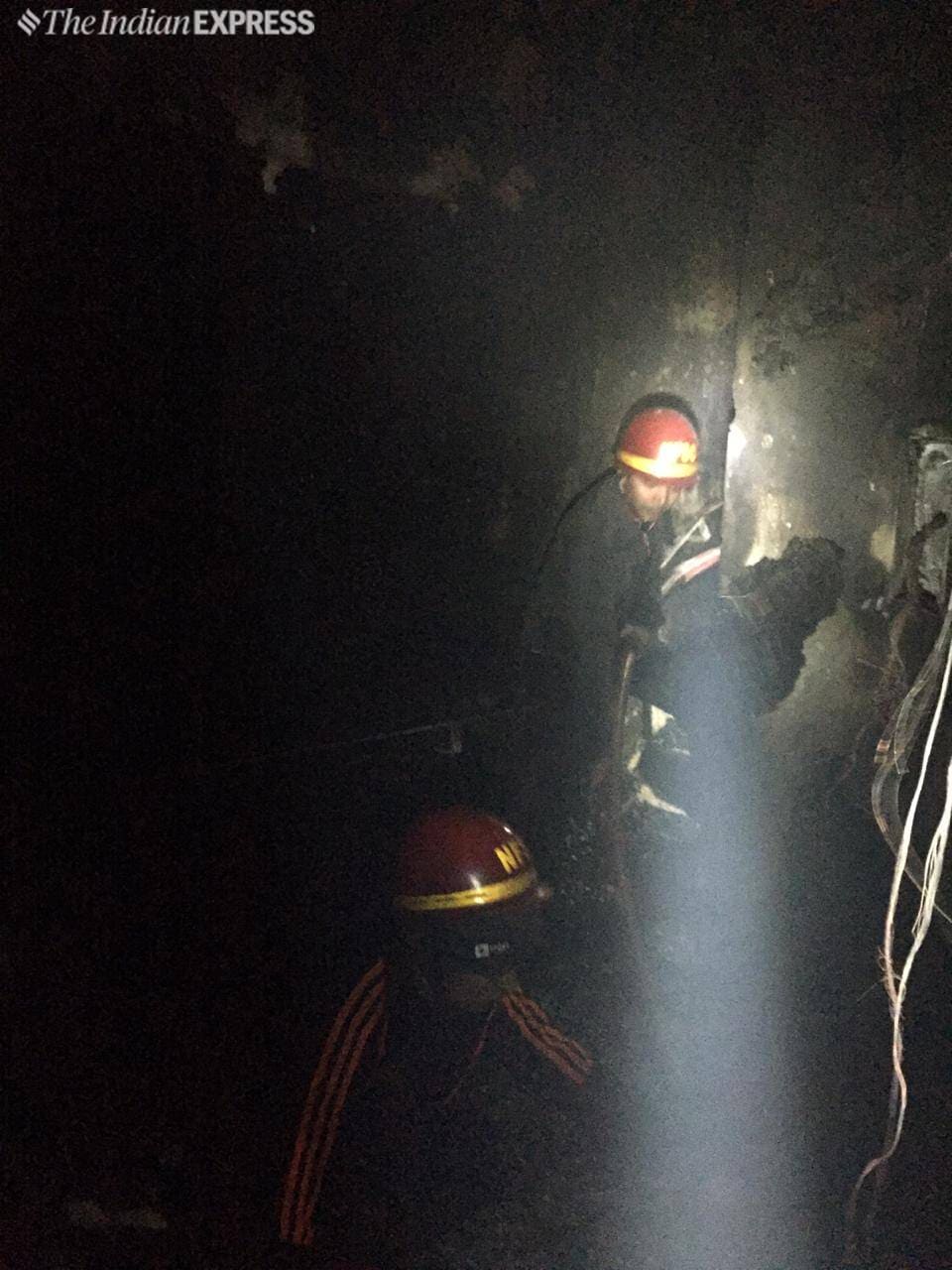 Massive fire breaks out at Hotel Arpit Palace in Delhi's Karol Bagh