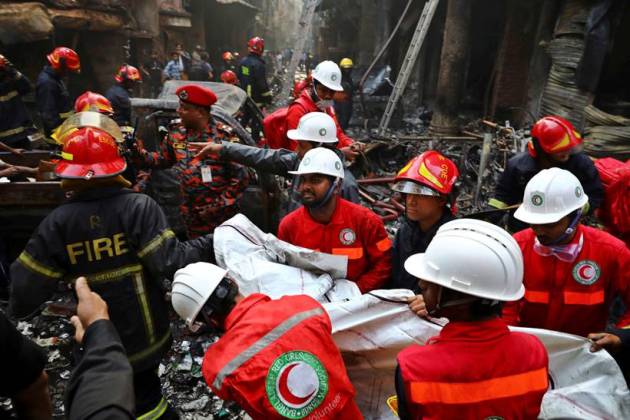 More than 100 dead after massive fire breaks out in Dhaka’s Chawkbazar ...
