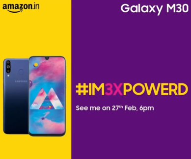 Samsung, Samsung Galaxy M30, Samsung Galaxy M30 price, Samsung Galaxy M30 launch in India, Galaxy M30 specifications, Galaxy M30 features, Galaxy M30 price, Galaxy M30 price in India, Galaxy M30 Amazon, Galaxy M30 sale