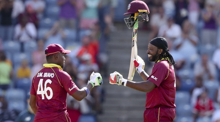 Chris Gayle scored 424 runs in the just concluded ODI series against England (photo - AP)