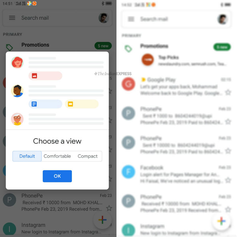 gmail, gmail for android gets a new look, gmail new look, gmail ios, gmail material theme, gmail new look