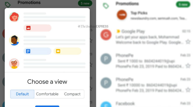 Gmail new deals look 2019