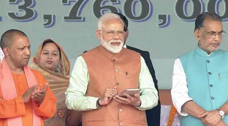 narendra modi, pm modi, bhagvad gita, world's largest bhagvad gita, iskcon temple, iskcon temple delhi, delhi news, indian express news