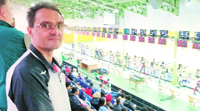 ISSF world cup, Goran Maksimovic, shooting world cup 2019, Japan shooting world cup 2019, issf japan coach, Goran Maksimovic, Japan gun laws, Goran Maksimovic japan coach, indian express, latest news