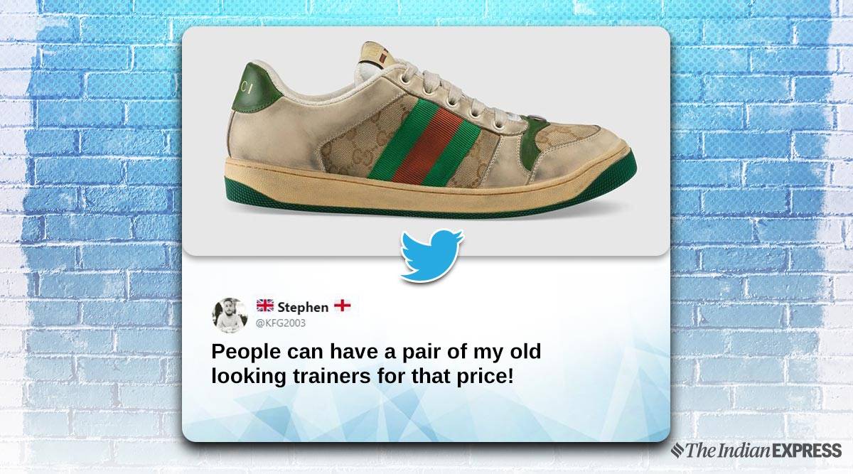 Gucci sells 'dirty sneakers 