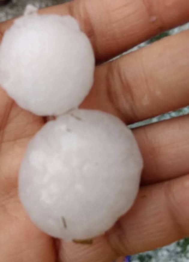 noida hailstorm images, hailstorm in noida pics, hailstorm in noida photos, hailstorm in noida images, noida rain, delhi hailstorm, delhi weather, noida weather, IMD,