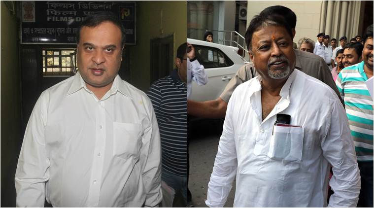 CBI pressure eased off on himanta biswa sharma and mukul roy in Saradha after they joined BJP