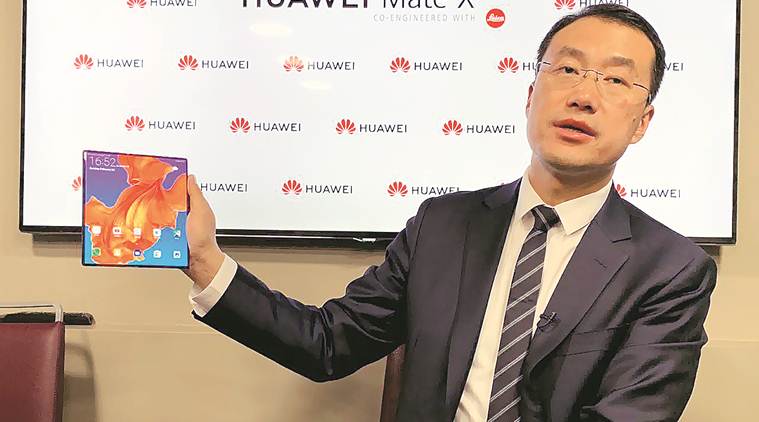 Huawei, Huawei Mate X, Huawei Mate X 5G, mwc, mwc 2019, nokia 9, nokia 9 pureview, nokia 9 pureview price, tech newshuawei mate x screen
