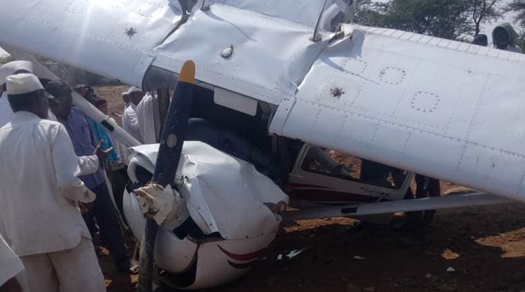 Trainee pilot injured as plane crash lands near Pune