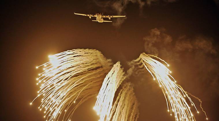 pulwama attack, rajasthan exercise, indian air force, Vayu-Shakti-2019, Vayu Shakti 2019, pulwama terror attack, 2019 vayu shakti pokhran, pokhran indian express, iaf rajasthan exercise, pulwama news, kashmir news, indian express