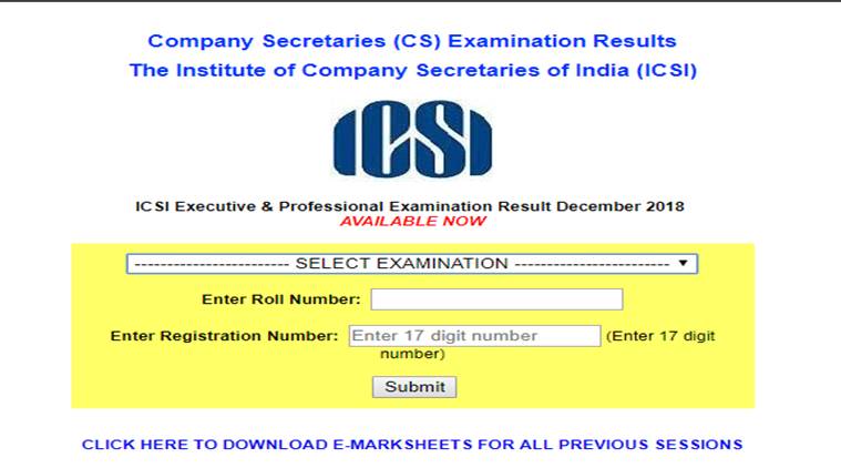 ICSI result, icsi, icsi.edu, icsi executive result, icsi cs final result 2018-19, icsi cs final result, icsi december exam result, icsi cs executive programme result, india result, sarkari naukri result, education news, manabade