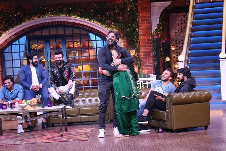   suniel shetty kapil sharma show 