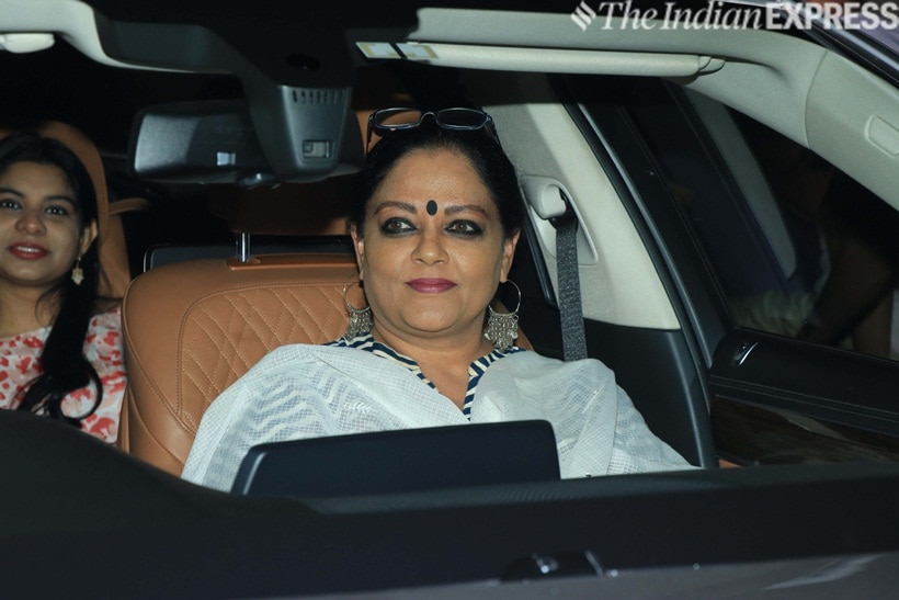 Tanvi Azmi at Gully Boy screening