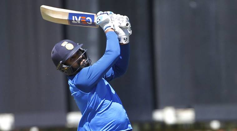 Rohit Sharma in practice before 1st T20 against New Zealand at Wellington