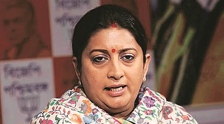 Fake news, distortion, says Smriti Irani on unemployment data