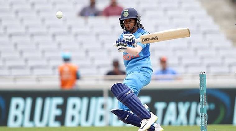 Jemimah Rodrigues in action against New Zealand in the second T20I