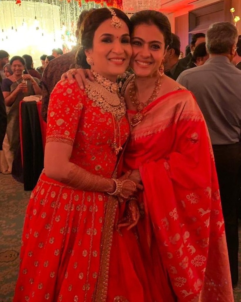 Kajol at Soundarya Rajinikanth wedding
