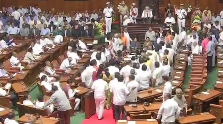 Karnataka Budget Session: BJP Interrupts Governor’s Speech, Claims JD(S ...