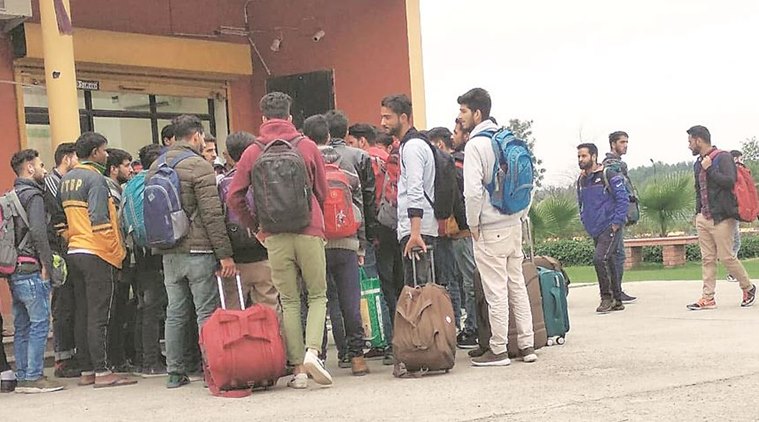Article 370, kashmiri student helpline, kashmir news, student helpline aicte, aicte chairperson Anil Sahastrabudhy, education news, indianexpress news