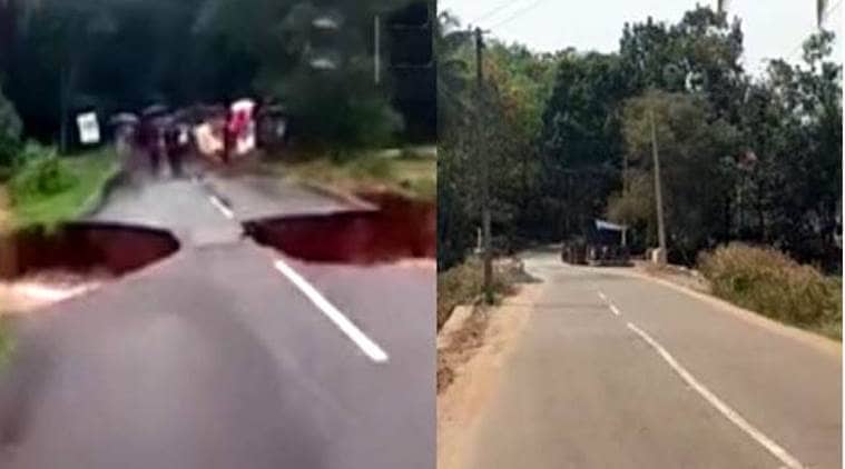 kerala floods, kerala floods 2018, pinarayi vijayan, wandoor village, wandoor village kerala, wandoor village road, kerala pwd, road rebuilding, road reconstruction, malappuram district, kerala public works department, facebook, indian express news