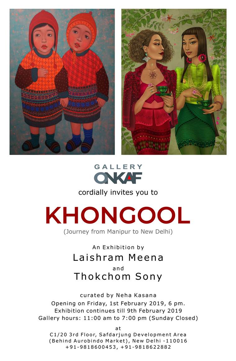Khongool of Manipur: Two artists canvas their journey from homeland to Delhi
