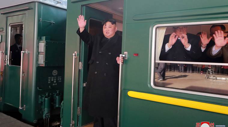 Hanoi summit: Kim Jong Un boards train to meet Donald Trump