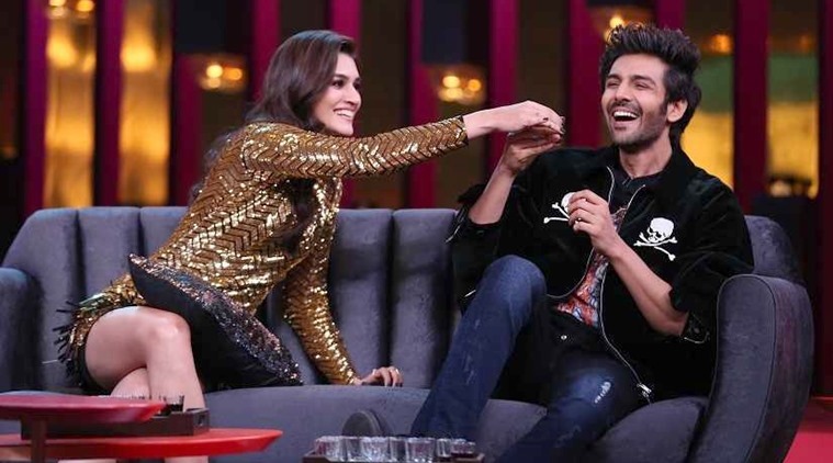   kartik aaryan kriti sanon karan johar koffee with karan 6 