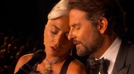 lady gaga and bradley cooper at the oscars
