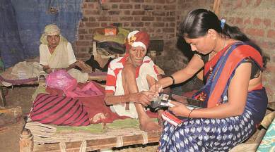 Maharashtra, Wardha villages, rural banking system, banking system in villages, Aaplaa Aadhaar Aapli Bank, micro-ATM machine, IDFC bank, SBI, Indian express